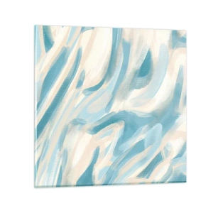 Glasbild - Bild auf glas - Frühlingsbrisen - 40x40 cm