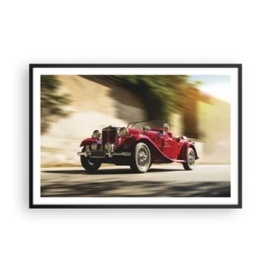 Poster in einem schwarzem Rahmen - Schöner als Nike von Samothrake - 91x61 cm