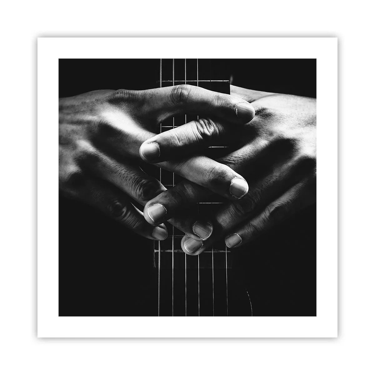 Poster - Gebet des Künstlers - 50x50 cm