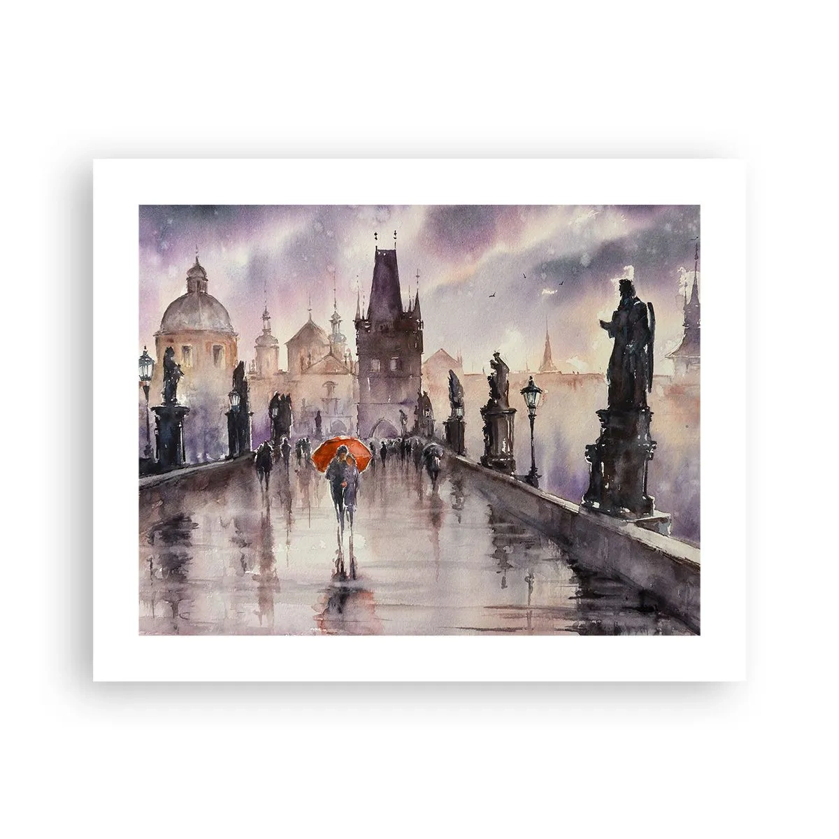 Poster - Leute verändern sich nicht - 50x40 cm