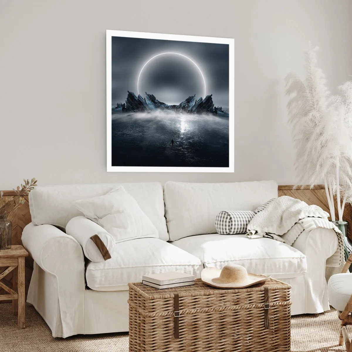 Poster - Ende der Geschichte - 30x30 cm