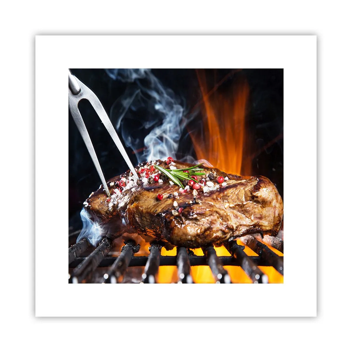 Poster - Saftig und duftend - 30x30 cm