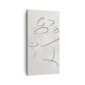 Bild auf Leinwand - Leinwandbild - Die Umrisse eines Traums - 55x100 cm