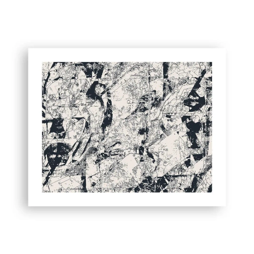 Poster - Durchdringung der Gegensätze - 50x40 cm