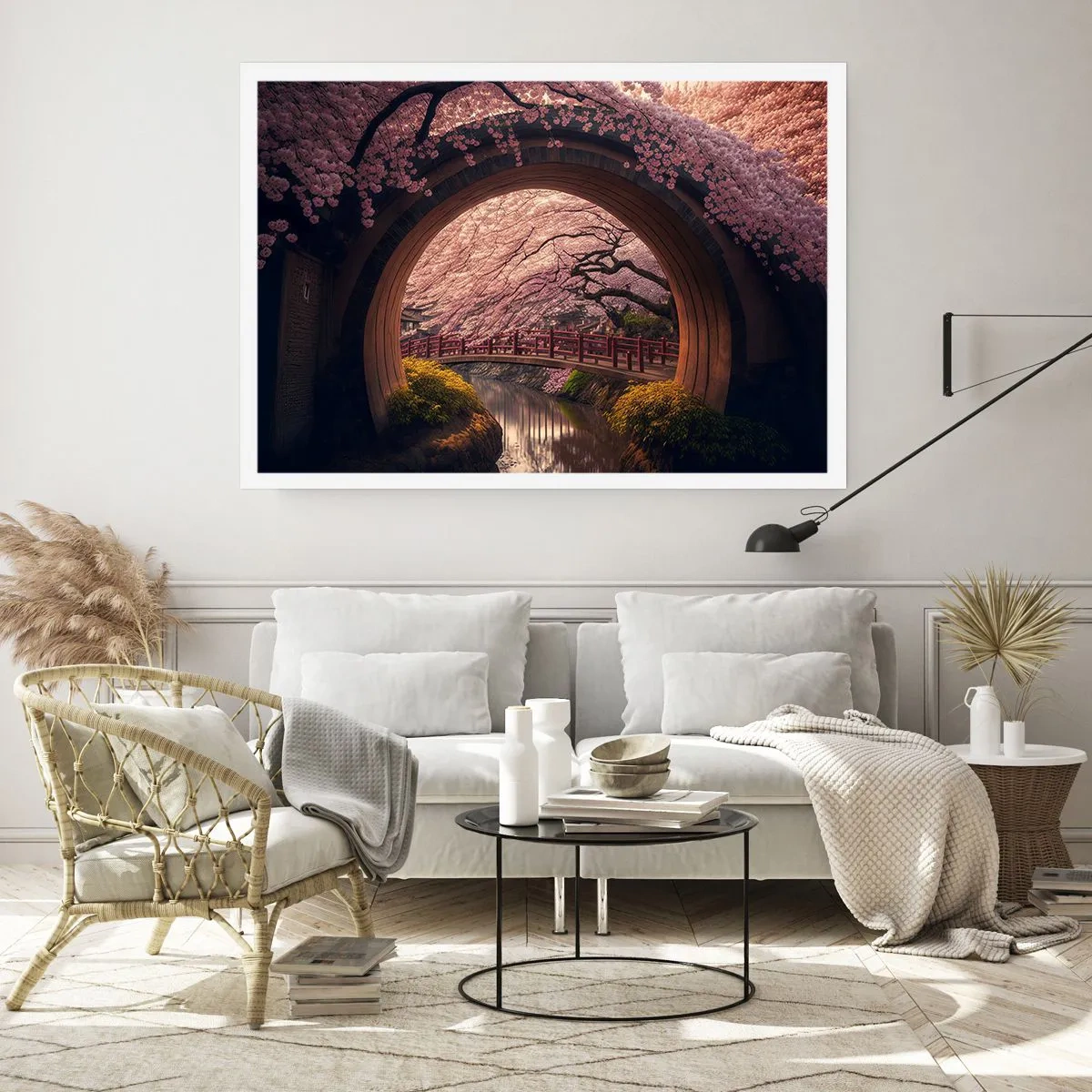 Poster - Japanischer Frühling - 50x40 cm
