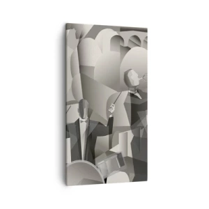 Bild auf Leinwand - Leinwandbild - Im Raum der Klänge - 45x80 cm