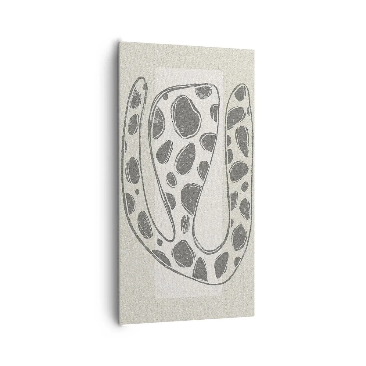 Bild auf Leinwand - Leinwandbild - Seltsame Kreatur - 65x120 cm