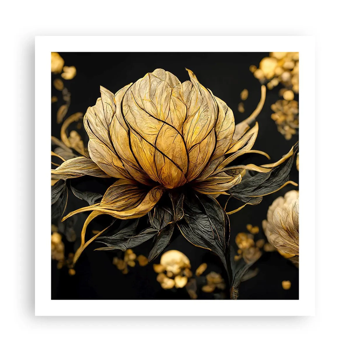 Poster - Subtile Zerbrechlichkeit - 60x60 cm