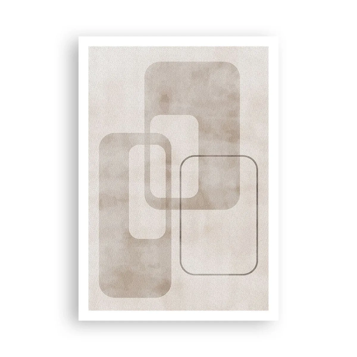 Poster - Geometrische Fuge - 70x100 cm