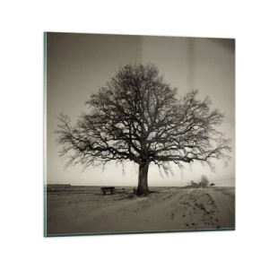 Glasbild - Bild auf glas - Von hier zu Ewigkeit - 70x70 cm