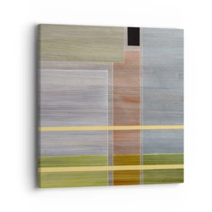 Bild auf Leinwand - Leinwandbild - Einfach und ruhig - 40x40 cm