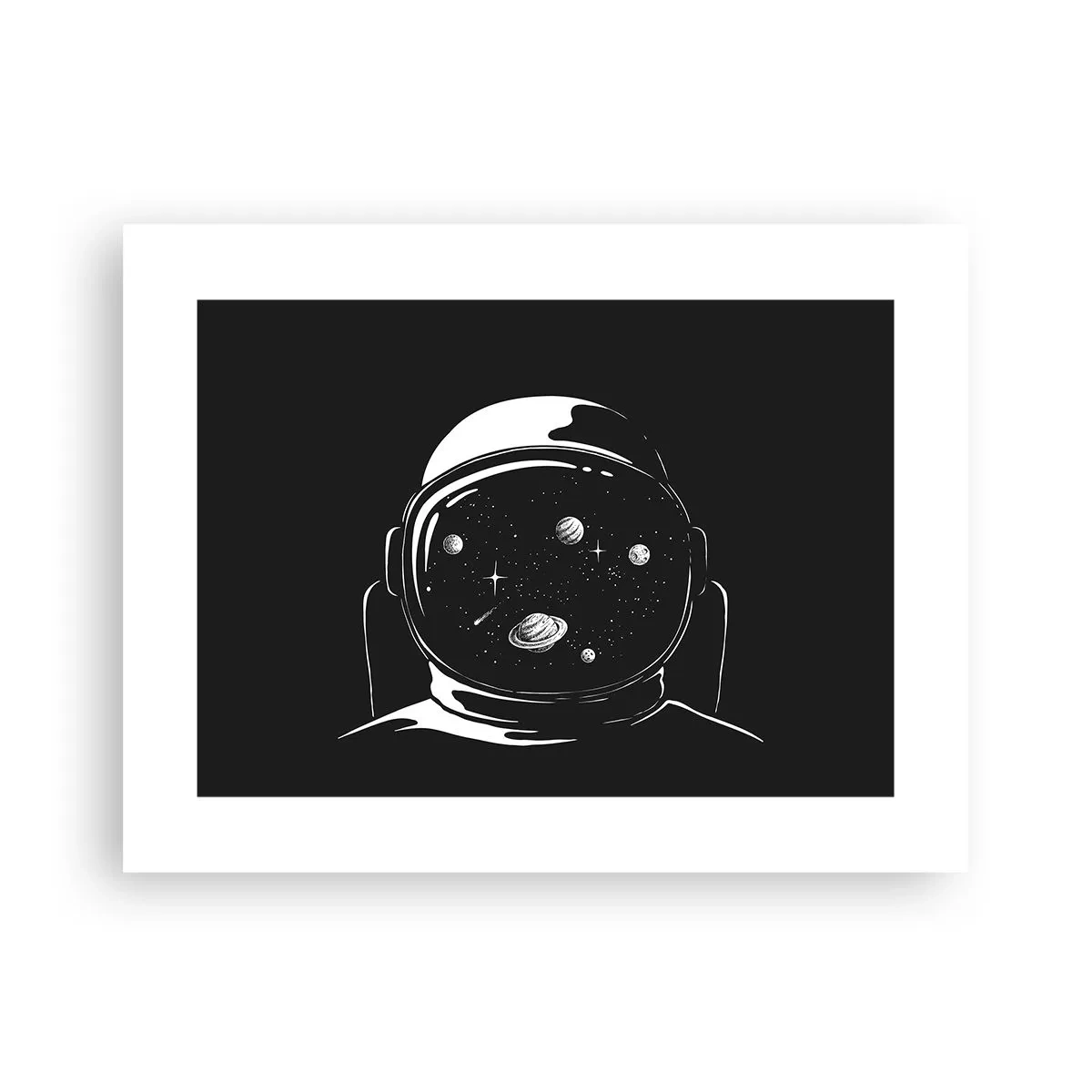 Poster - Schöne Aussicht - 40x30 cm