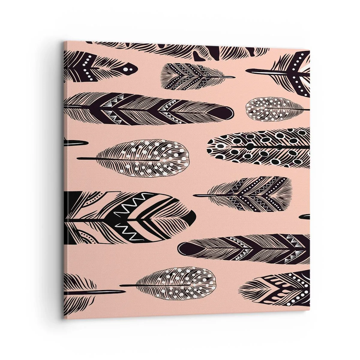 Bild auf Leinwand - Leinwandbild - Indische Sammlung - 60x60 cm