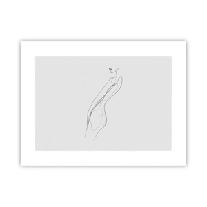 Poster - Bloß ein Versprechen - 40x30 cm