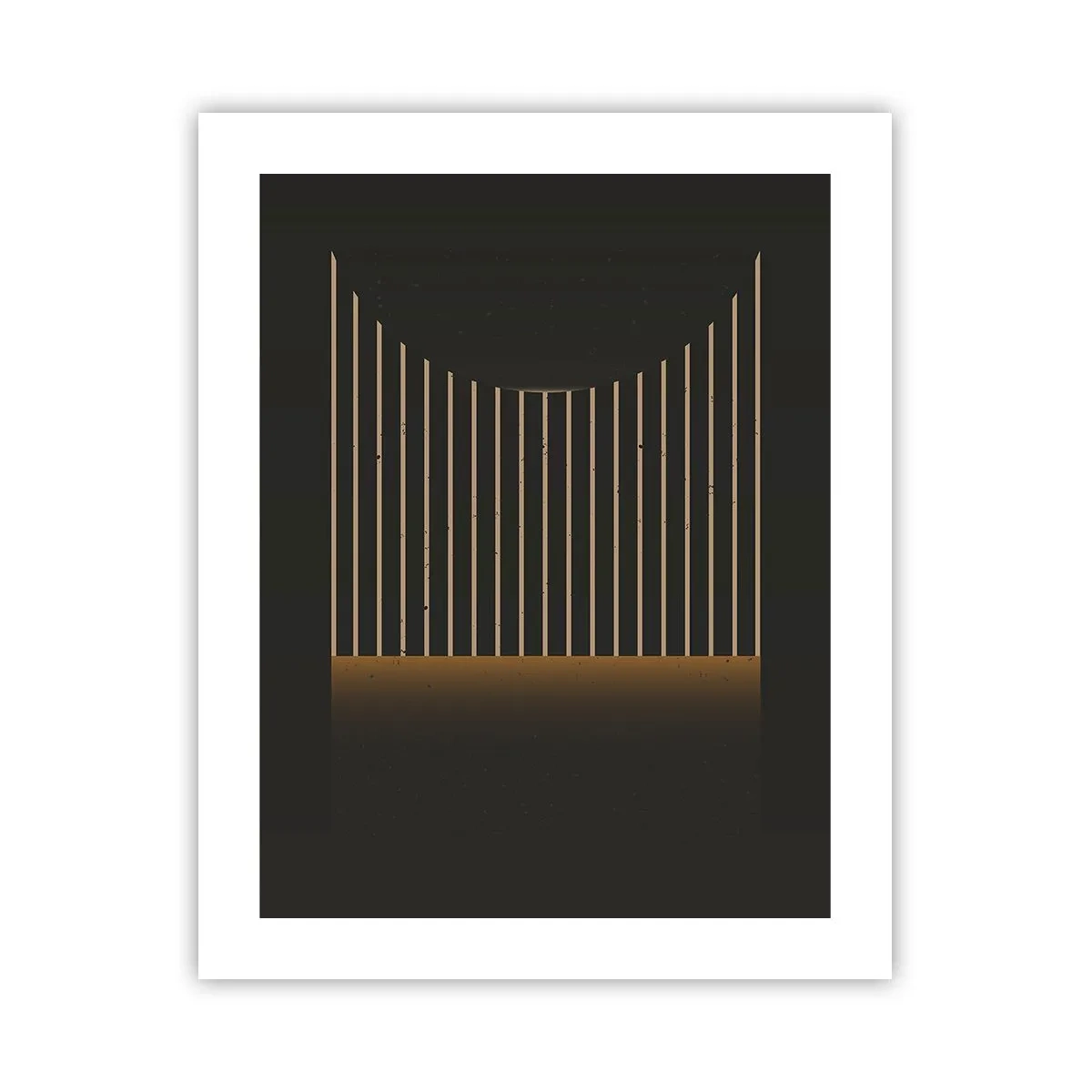 Poster - Die Dunkelheit erkunden - 40x50 cm