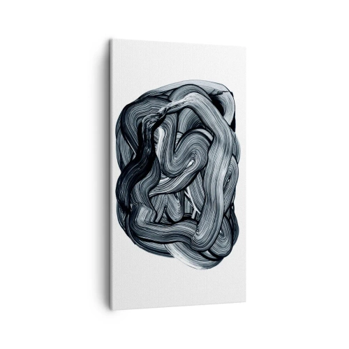 Bild auf Leinwand - Leinwandbild - Es ist nicht so einfach - 45x80 cm