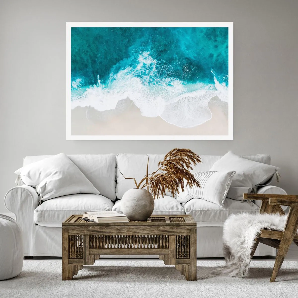 Poster - Natürliche Liebkosung - 70x50 cm