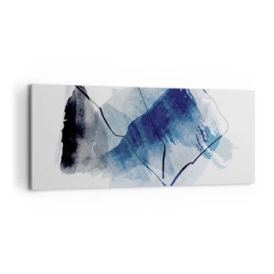 Bild auf Leinwand - Leinwandbild - Eisberg - 100x40 cm