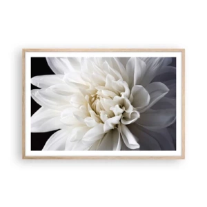 Poster in einem Rahmen aus heller Eiche - Der Morgen der Braut - 91x61 cm