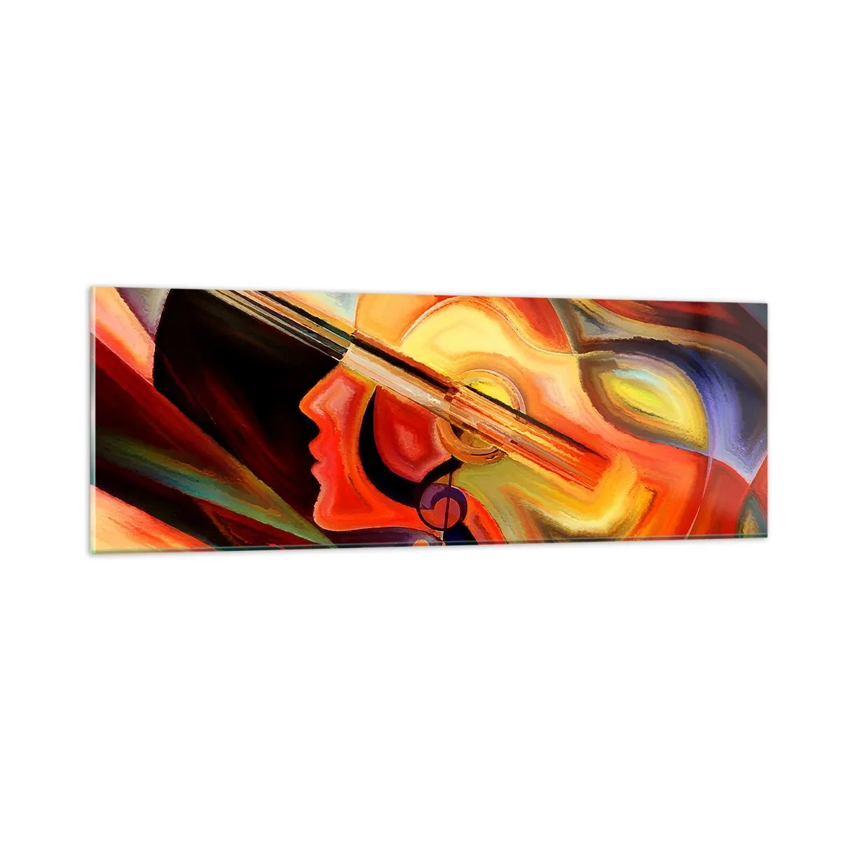 Glasbild - Bild auf glas - Alles ist gut - 90x30 cm