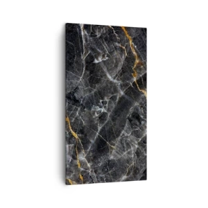 Bild auf Leinwand - Leinwandbild - Das Innenleben des Steins - 45x80 cm