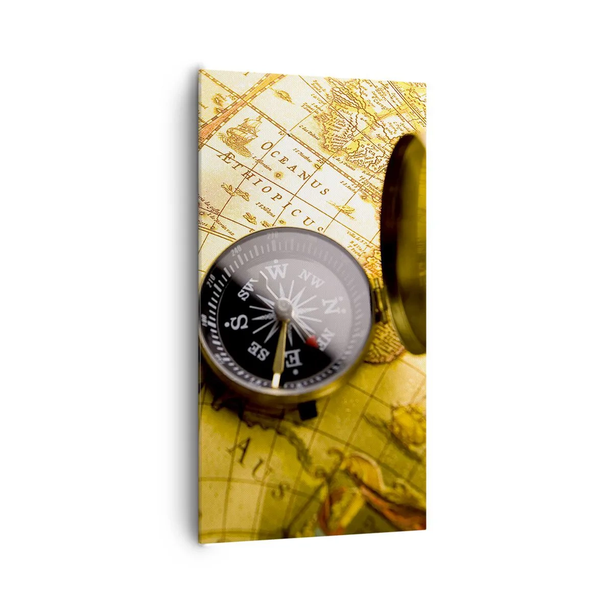 Bild auf Leinwand - Leinwandbild - Oder vielleicht bis ans Ende der Welt? - 65x120 cm