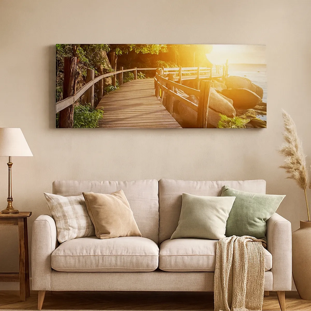 Bild auf Leinwand - Leinwandbild - Noch eine Wendung, ein weiteres Wunder - 30x30 cm