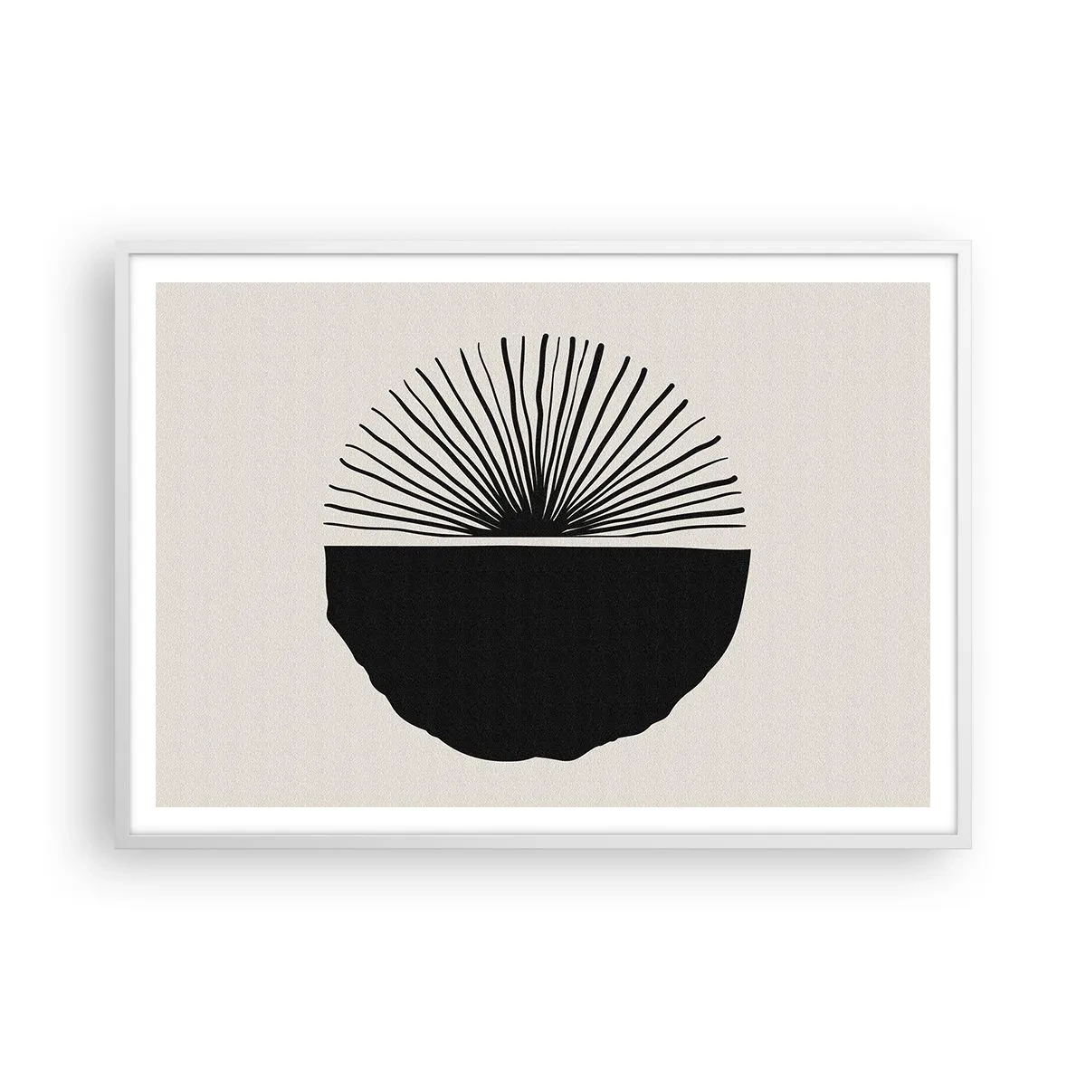 Poster in einem weißen Rahmen - Eine Reihe von Möglichkeiten - 100x70 cm