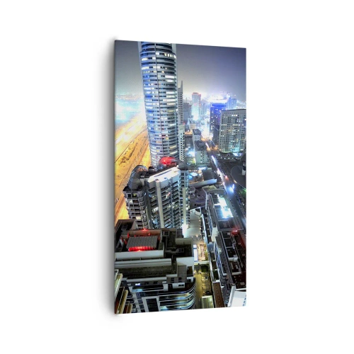 Bild auf Leinwand - Leinwandbild - Ein Wunder in der Wüste - 65x120 cm