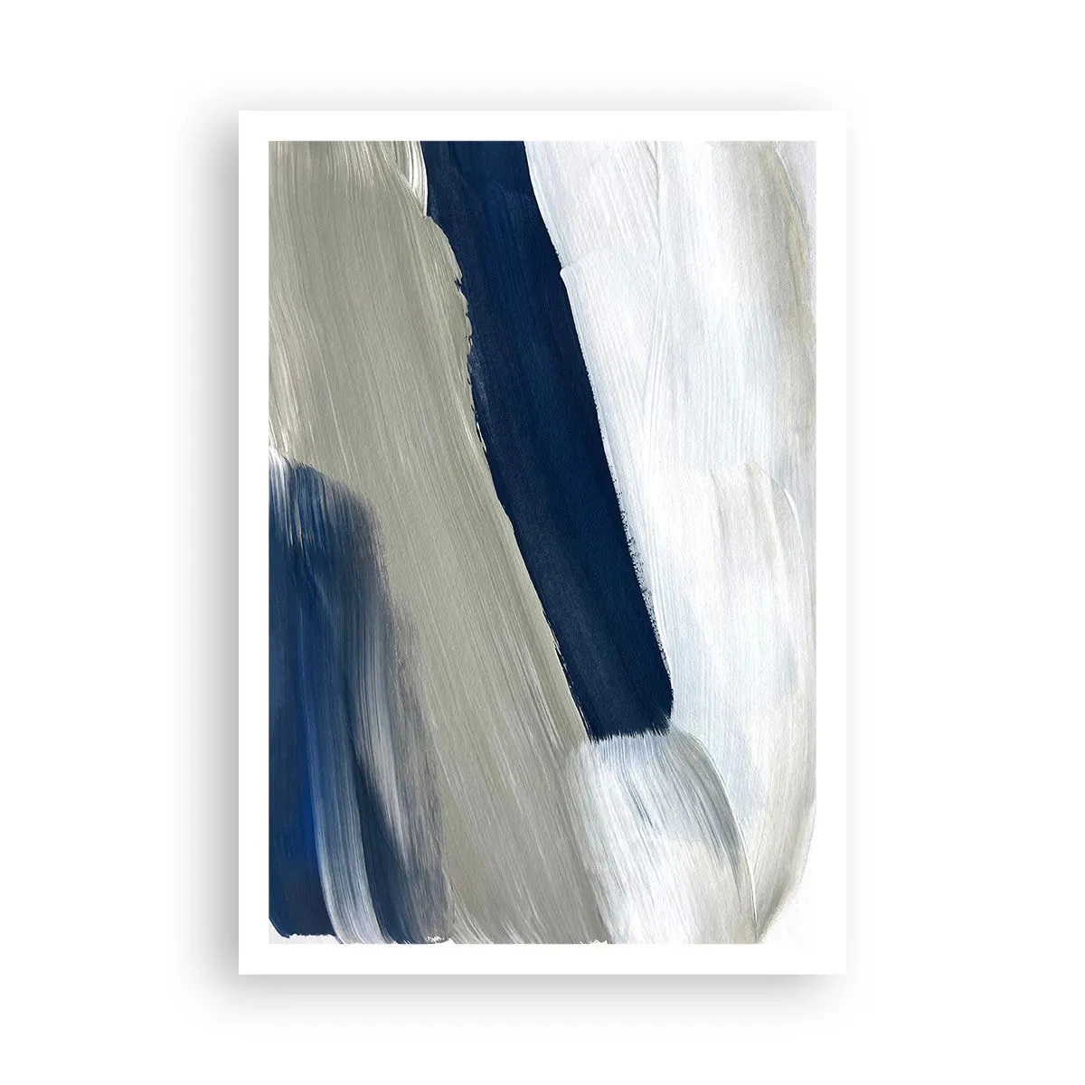 Poster - Begegnung mit dem Weißsein - 70x100 cm