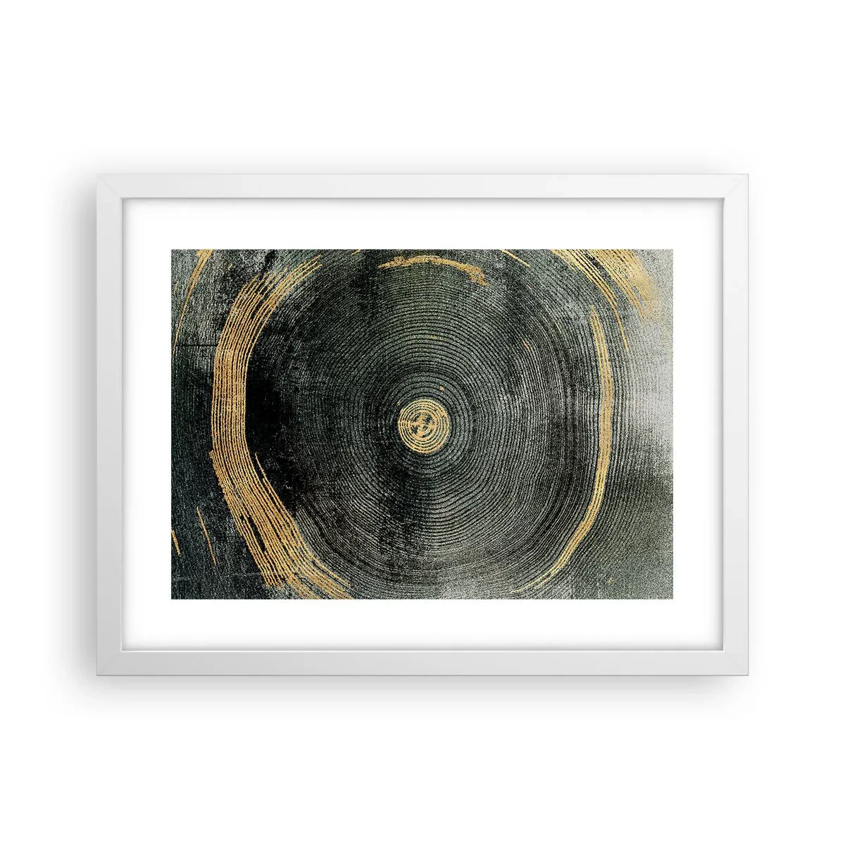 Poster in einem weißen Rahmen - Veränderung und Beständigkeit - 40x30 cm