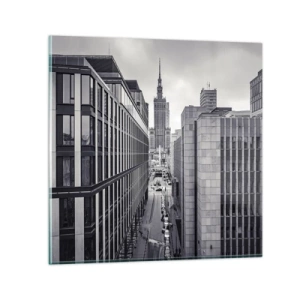 Glasbild - Bild auf glas - Warschauer Tal - 40x40 cm