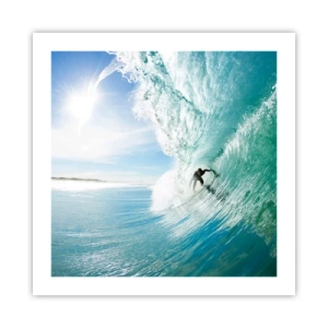 Poster - Immer Top - 50x50 cm