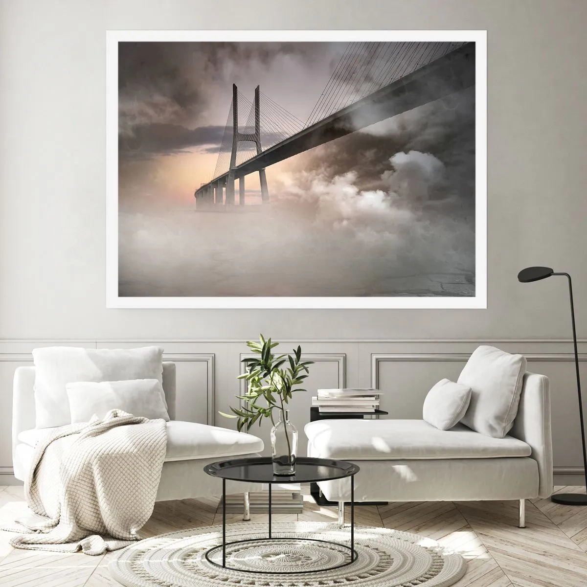Poster - Auf dem Fluss, den es nicht gibt - 40x30 cm