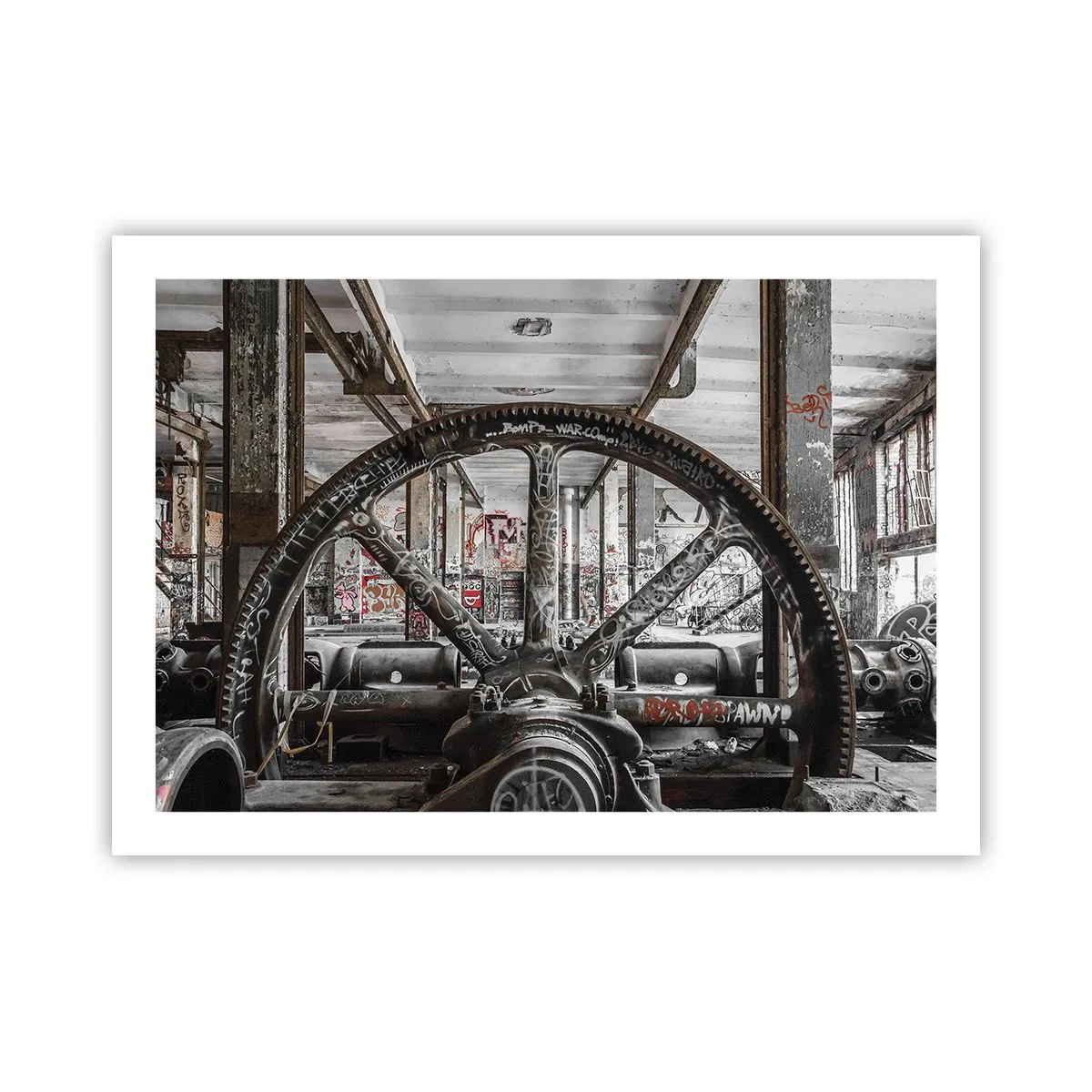 Poster - Das geheime Leben der Fabrik - 70x50 cm