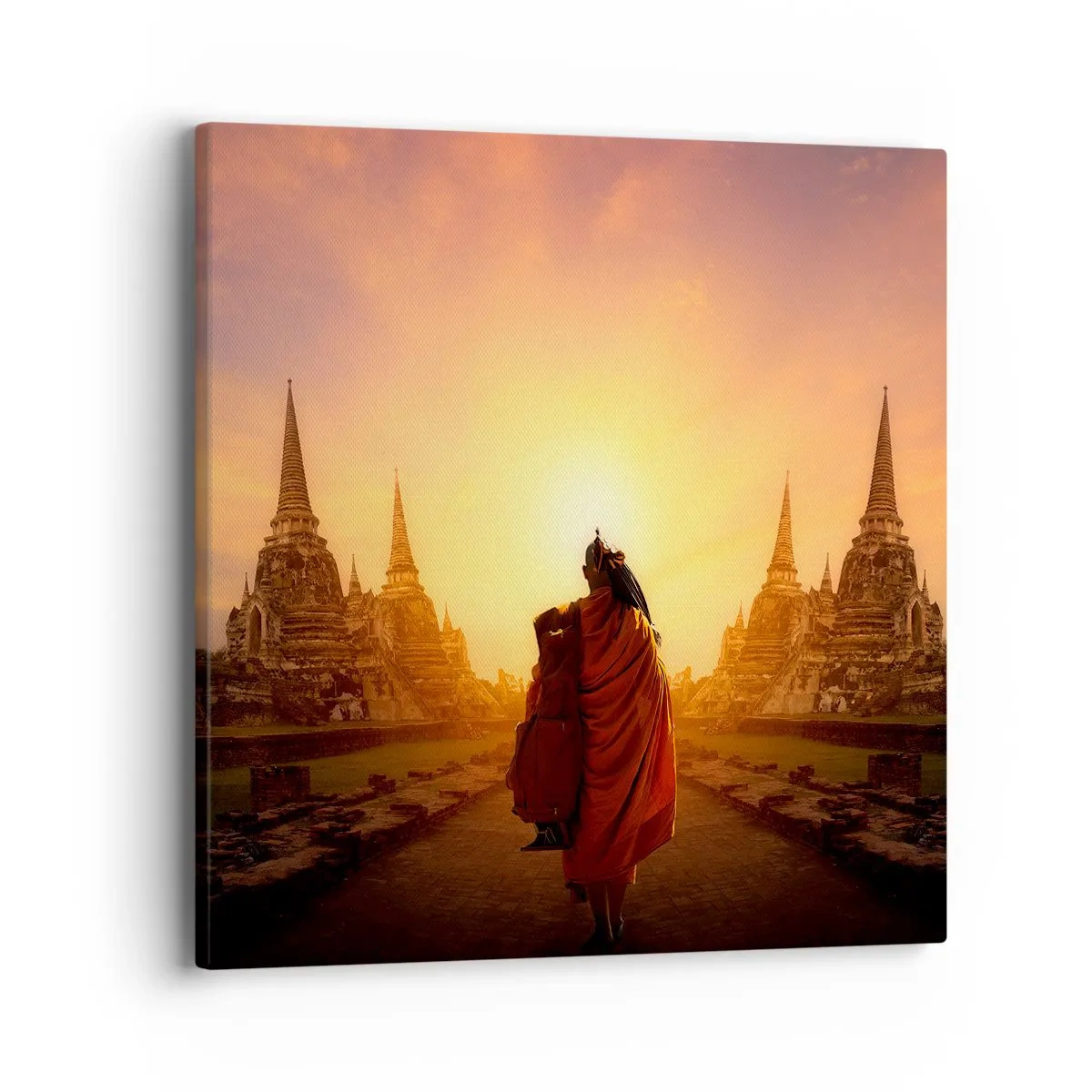 Bild auf Leinwand - Leinwandbild - In Frieden für die Ewigkeit - 40x40 cm