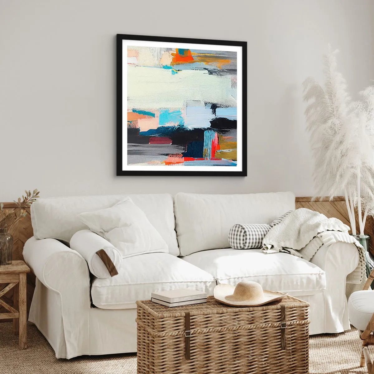 Poster in einem schwarzem Rahmen - Gibt es eine Methode? - 50x50 cm