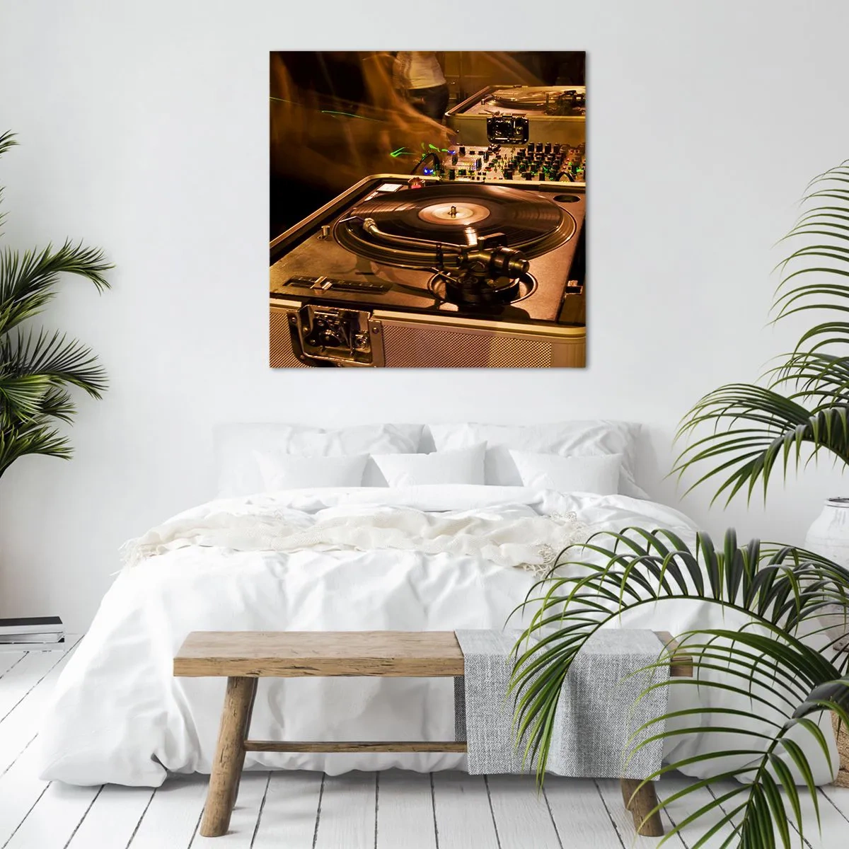 Bild auf Leinwand - Leinwandbild - Kannst du die Kraft spüren? - 50x50 cm