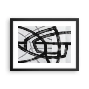 Poster in einem schwarzem Rahmen - Bautiefe - 40x30 cm