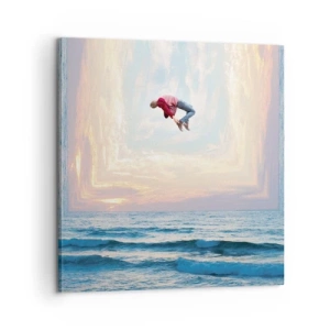 Bild auf Leinwand - Leinwandbild - In eine andere Dimension - 60x60 cm