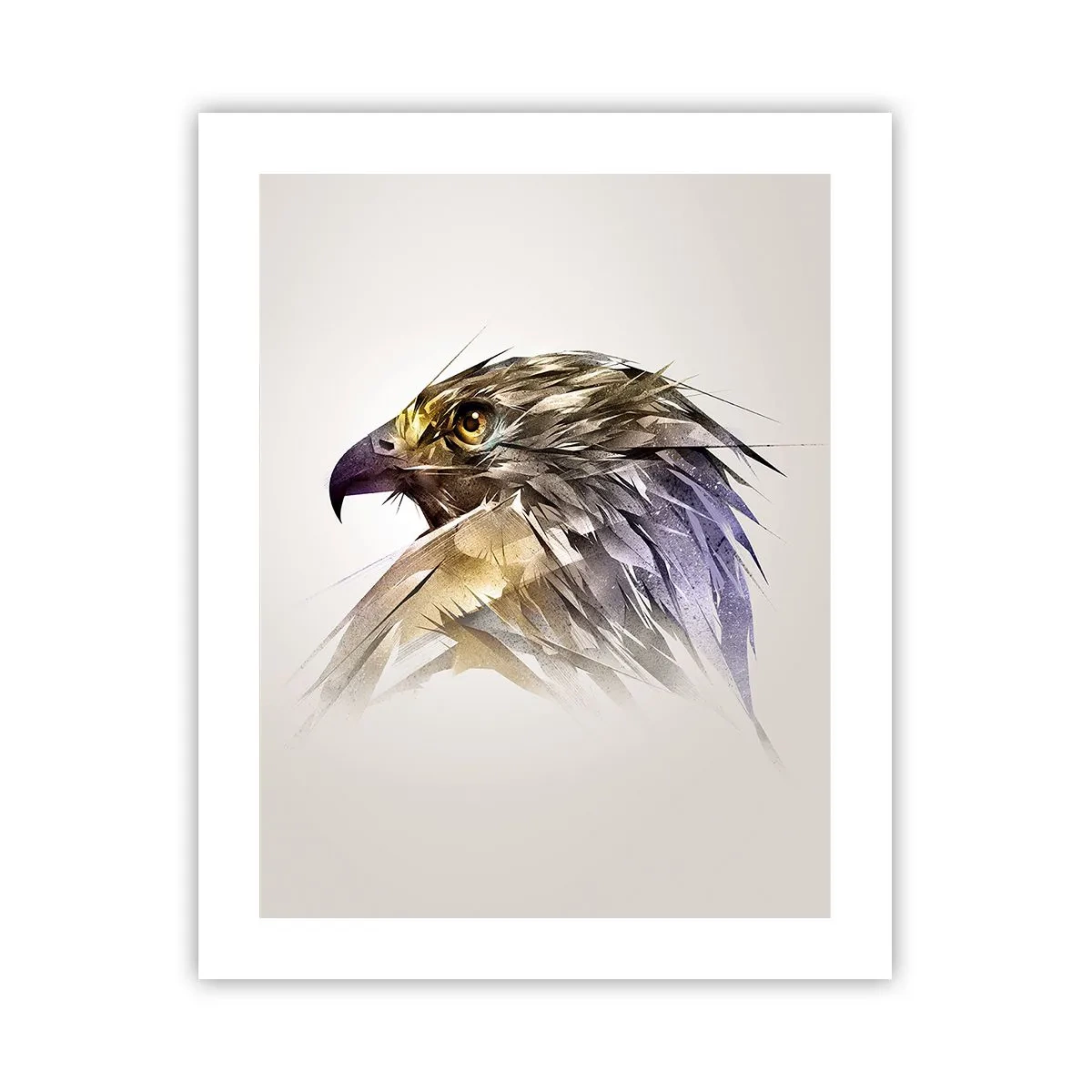 Poster - Porträt eines Kriegers - 40x50 cm