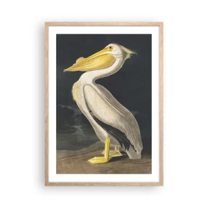 Poster in einem Rahmen aus heller Eiche - Voller Stolz - 50x70 cm