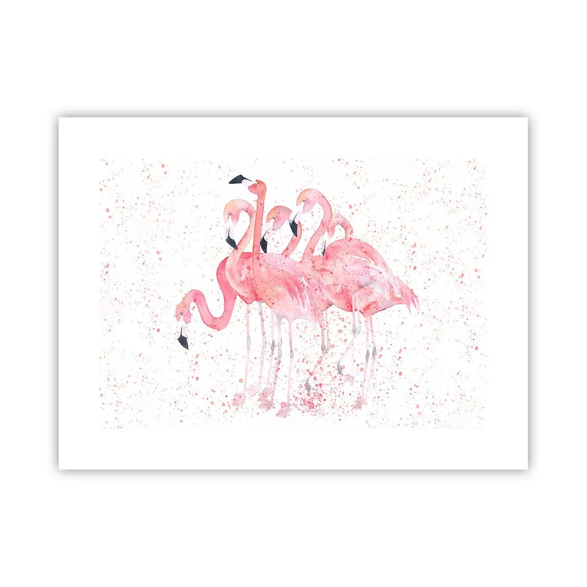 Poster - Rosa Ensemble - 40x30 cm