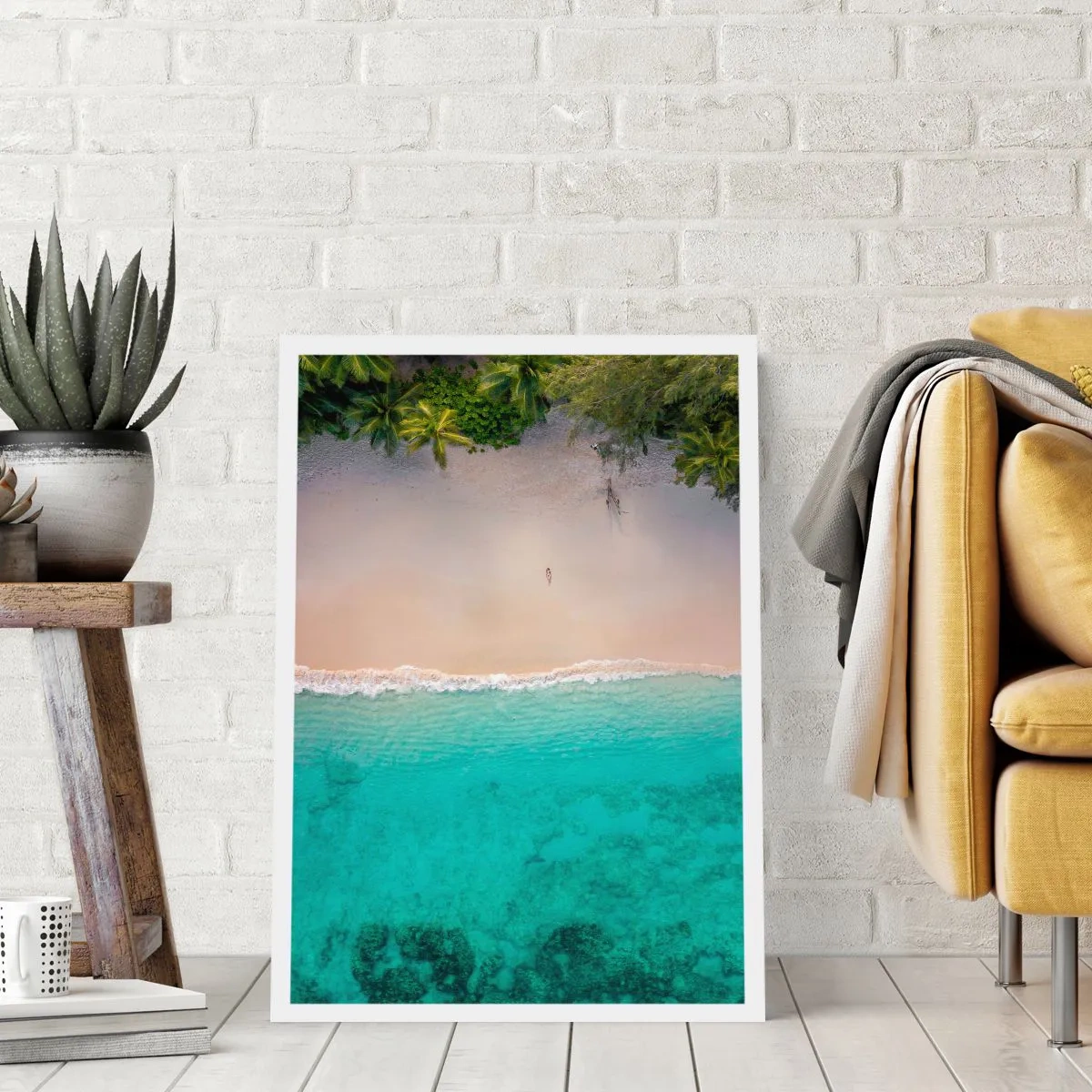 Poster - Paradiesstrand - 70x100 cm