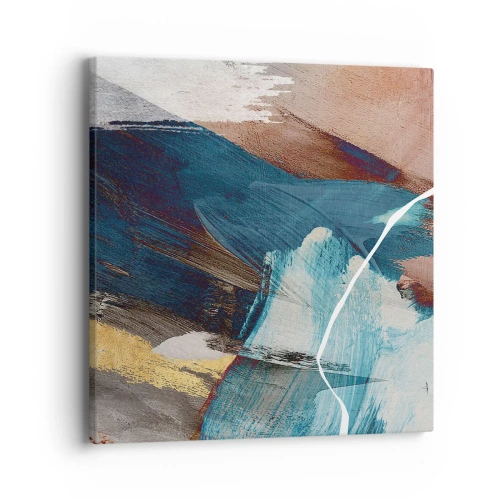 Bild auf Leinwand - Leinwandbild - Großzügig und mit Energie - 40x40 cm