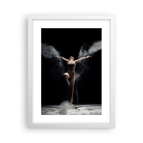 Poster in einem weißen Rahmen - Elfen existieren - 30x40 cm