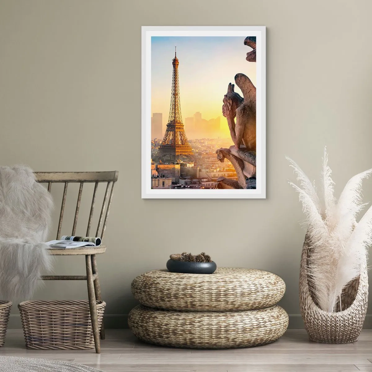 Poster in einem weißen Rahmen - Vieles hat sich geändert ... - 50x70 cm