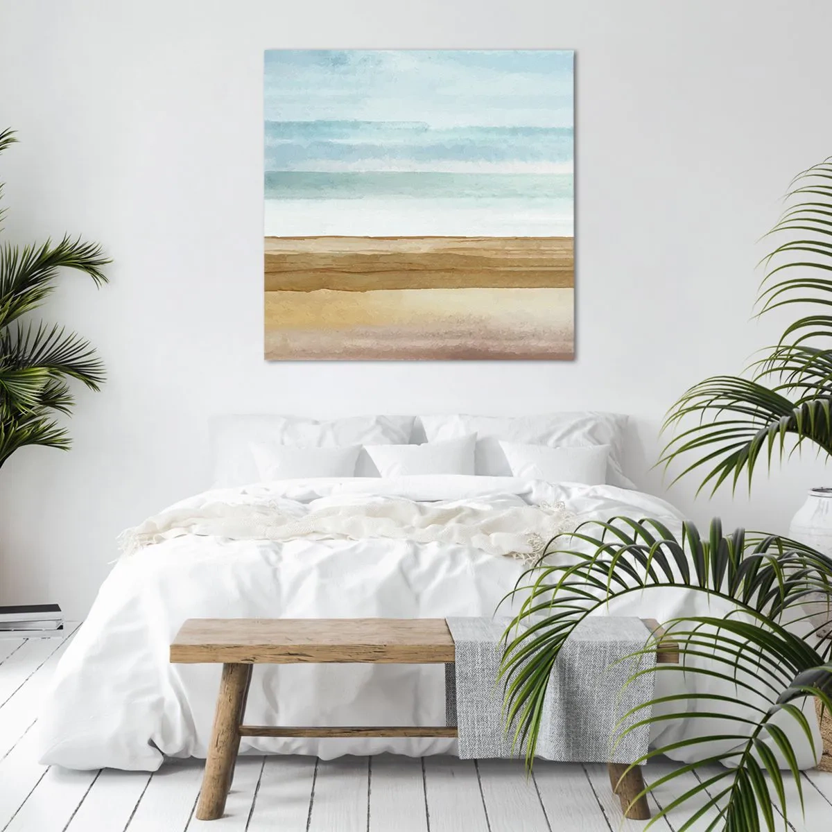 Bild auf Leinwand - Leinwandbild - Trost - 40x40 cm