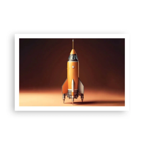 Poster - Es beginnt mit einem Traum - 91x61 cm