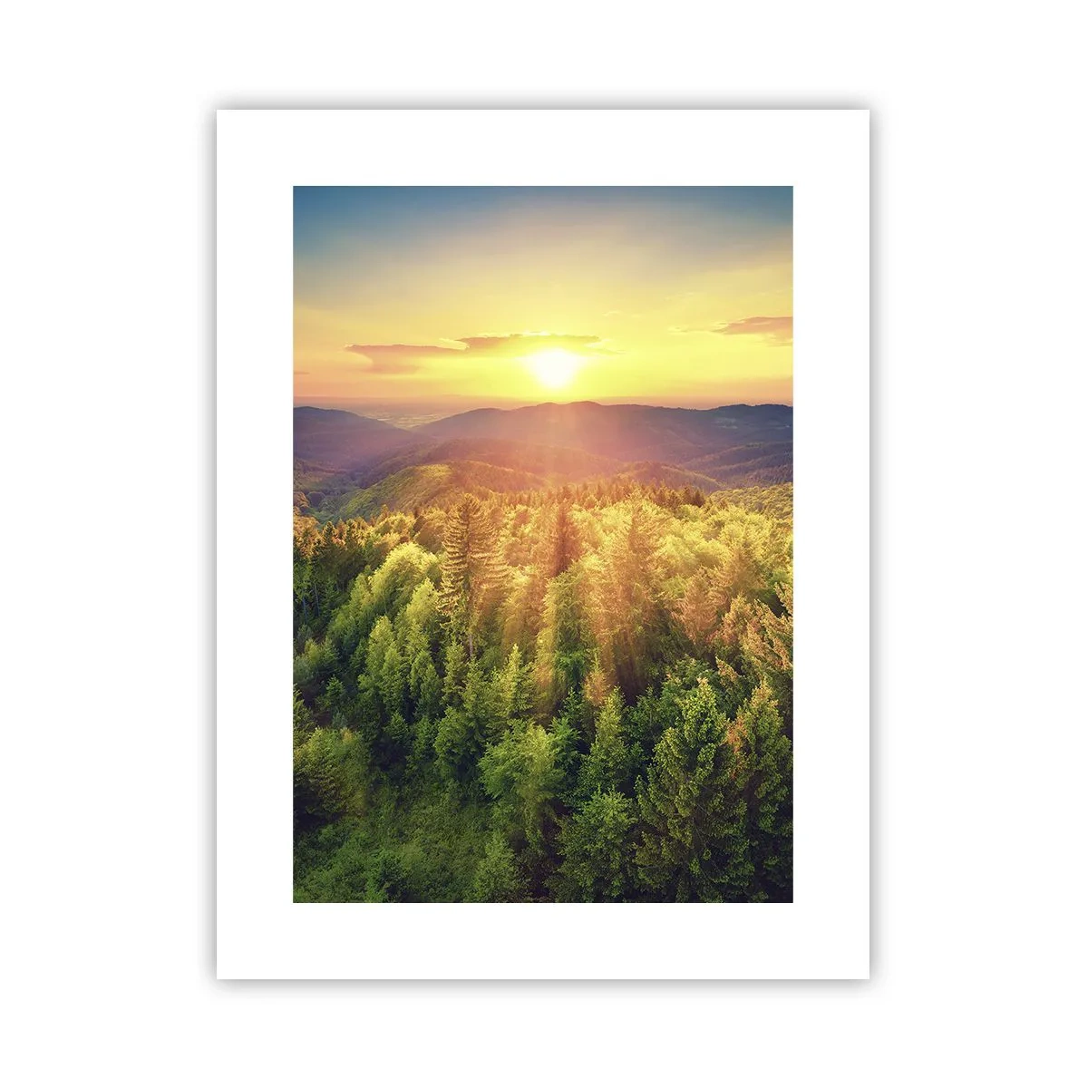 Poster - Scheitelpunkte und Spitzen - 30x40 cm